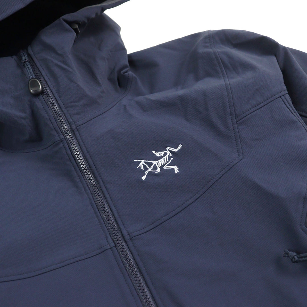 ARC'TERYX Mountain Hoodie X000007465 nylon Navy GAMMA HOODY mens XS Used Authentic