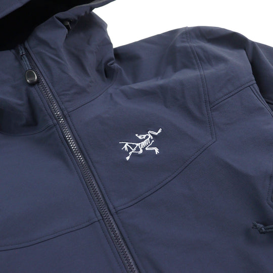 ARC'TERYX Mountain Hoodie X000007465 nylon Navy GAMMA HOODY mens XS Used Authentic