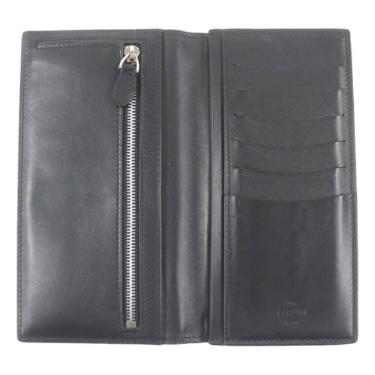 Berluti Long Wallet Purse Main: Leather Brown Santal mens Used Authentic