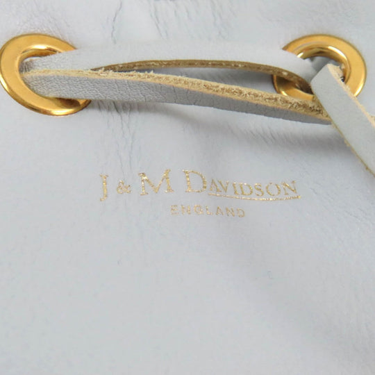 J&M Davidson Shoulder Bag leather Light blue CARNIVAL