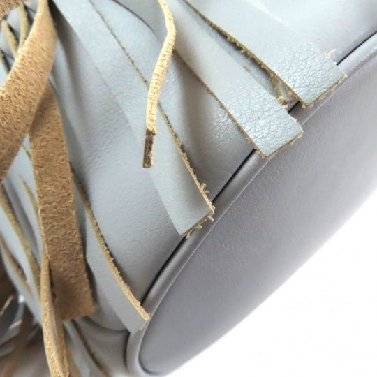 J&M Davidson Shoulder Bag leather Light blue CARNIVAL