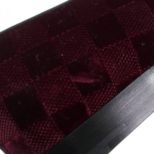 LOUIS VUITTON Slip-on Main: Velour Bordeaux Auteuil line mens 7 Used Authentic