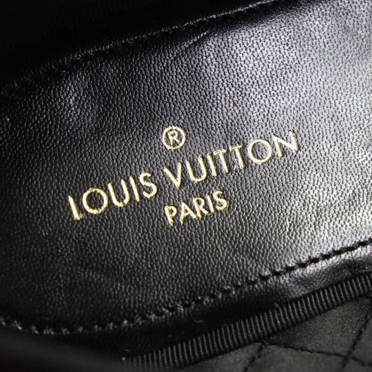 LOUIS VUITTON Slip-on Main: Velour Bordeaux Auteuil line mens 7 Used Authentic