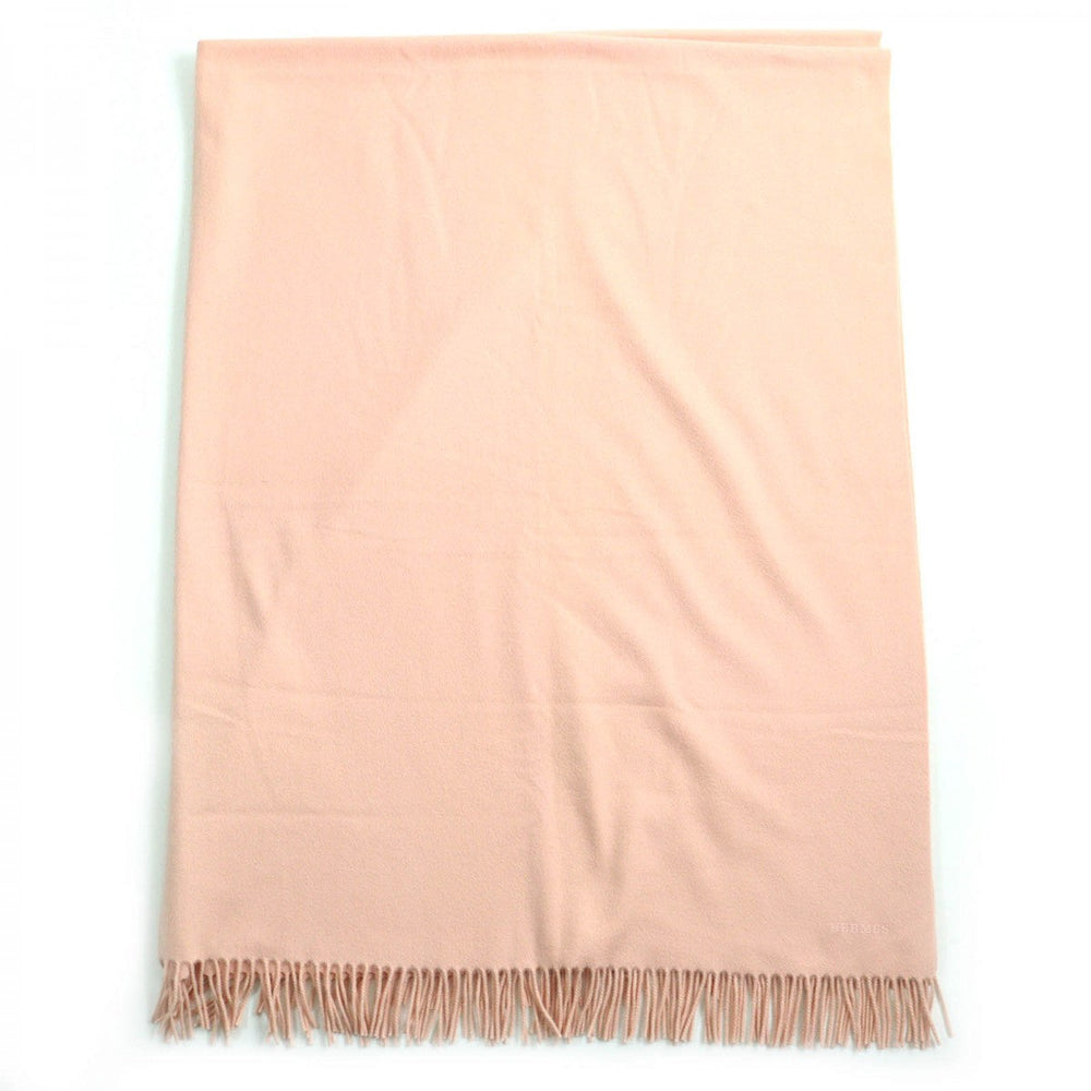 HERMES Scarf cashmere pink