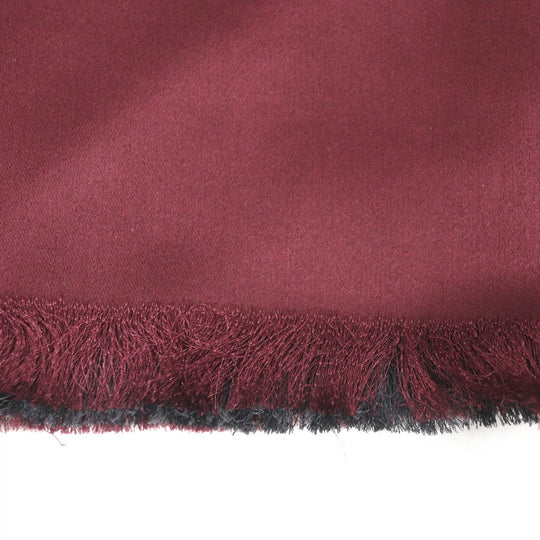 GUCCI Scarf Main: 100% silk Bordeaux mens Used Authentic