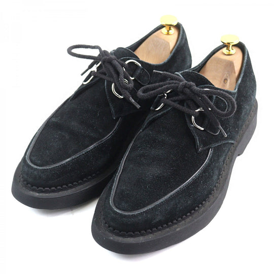 SAINT LAURENT PARIS Leather shoes 667606 Main: Suede leather black Teddy Derby mens 42 Used Authentic