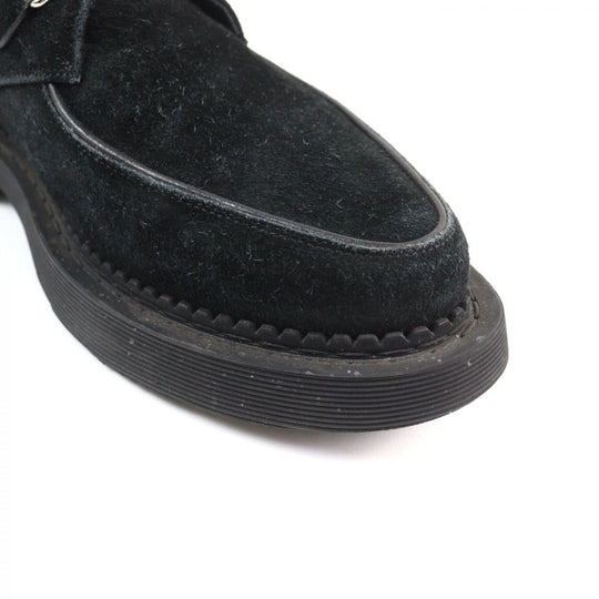 SAINT LAURENT PARIS Leather shoes 667606 Main: Suede leather black Teddy Derby mens 42 Used Authentic