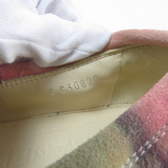 CHANEL Slip-on G30820 Main: Suede leather Multi Women 38 Used Authentic