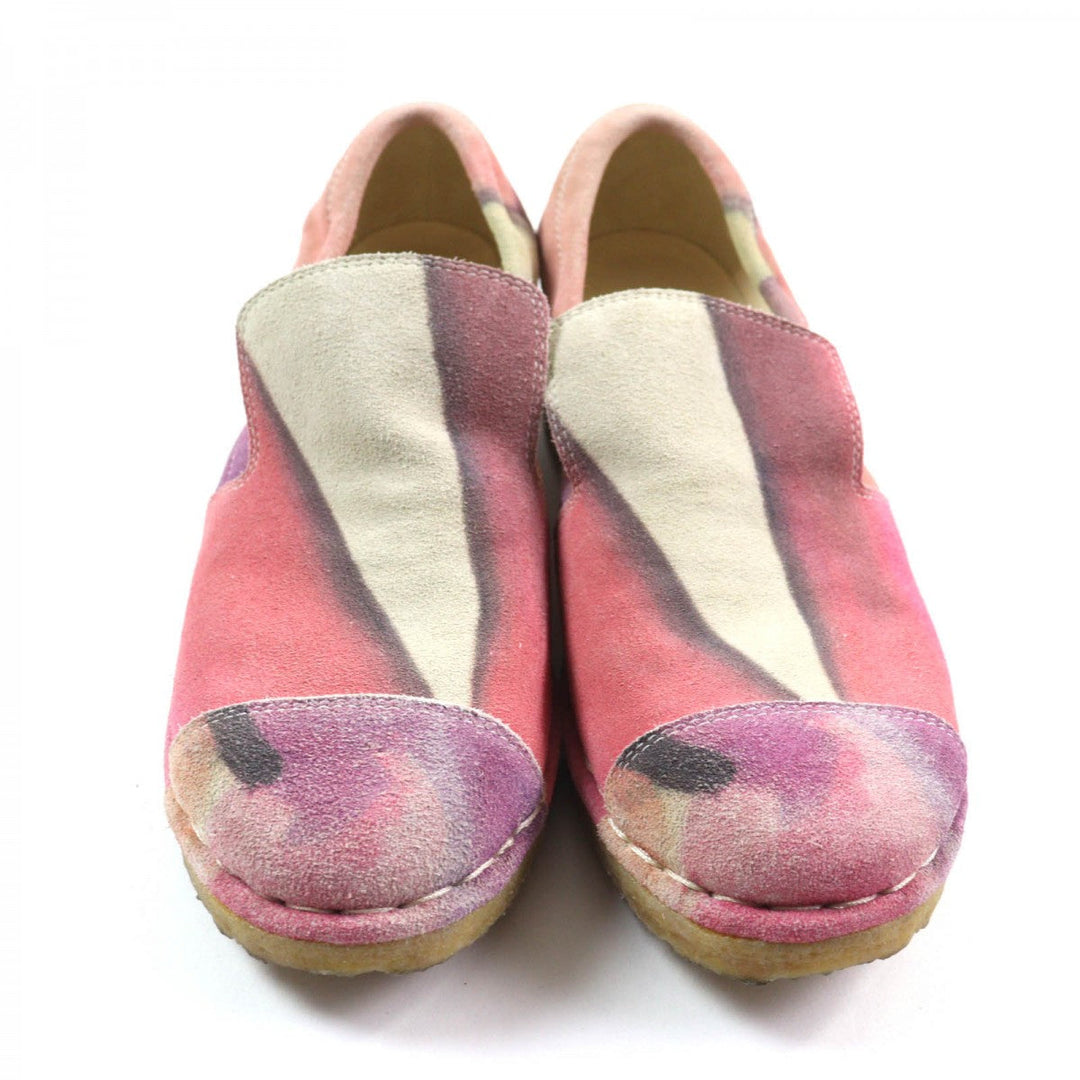 CHANEL Slip-on G30820 Main: Suede leather Multi Women 38 Used Authentic