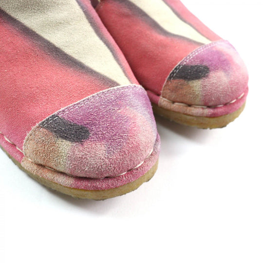 CHANEL Slip-on G30820 Main: Suede leather Multi Women 38 Used Authentic