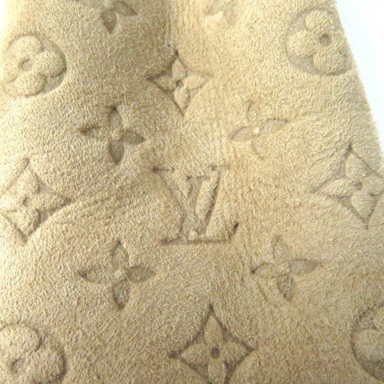 LOUIS VUITTON gloves M76453 Main: Sheep leather beige Muff Sharlingram Women Used Authentic
