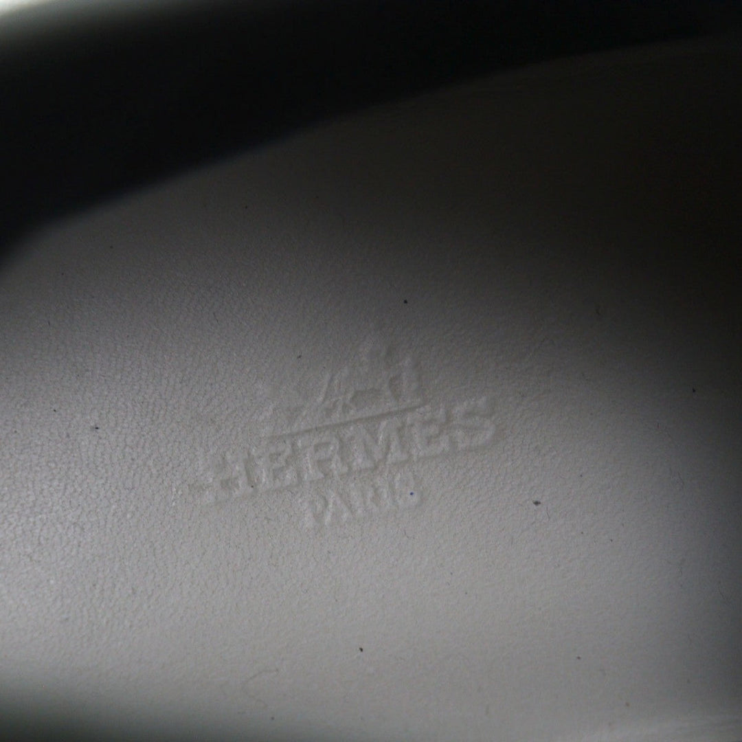 HERMES High cut sneakers Main: Nylon Gray white Express mens 42.5 Used Authentic