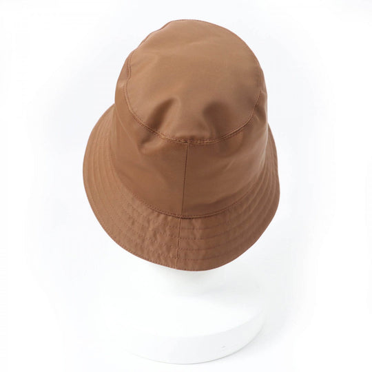 HERMES hat H231081N Nylon Brown Fred 57