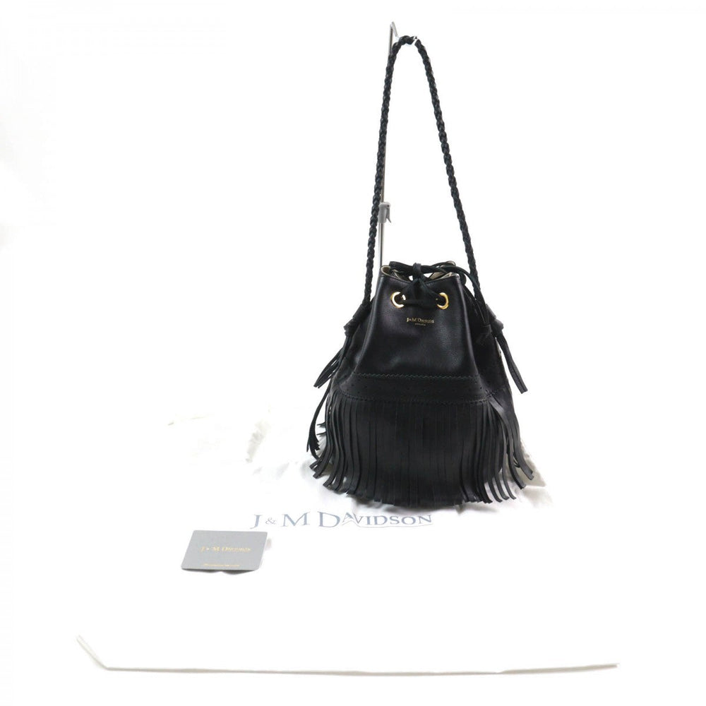 J&M Davidson Handbag leather black CARNIVAL L