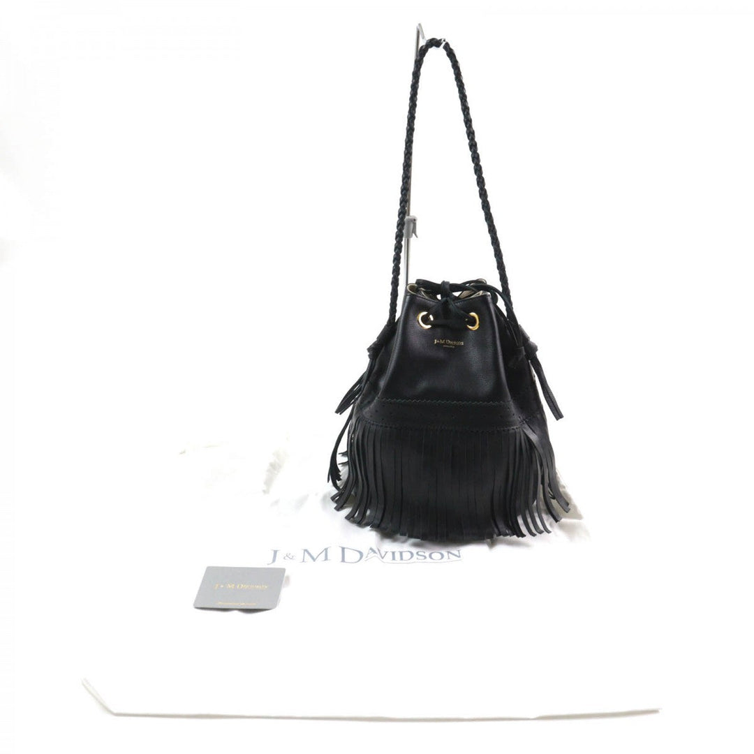 J&M Davidson Handbag leather black CARNIVAL L