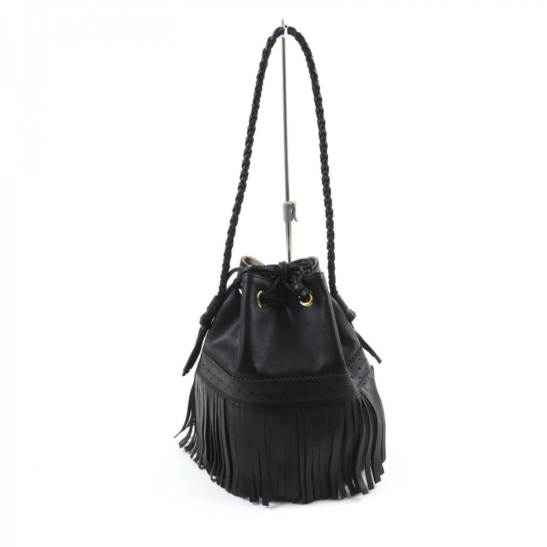 J&M Davidson Handbag leather black CARNIVAL L