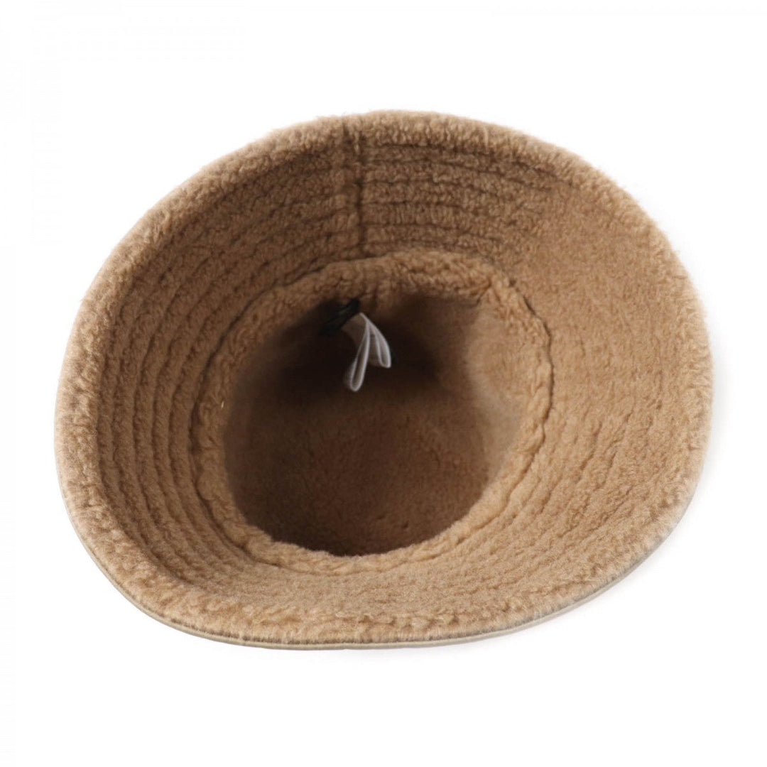 Loro Piana hat Outer: 100% nylon, Lining: 85% cashmere, Lining: 15% silk, Partially: polyurethane film beige Women S Used Authentic