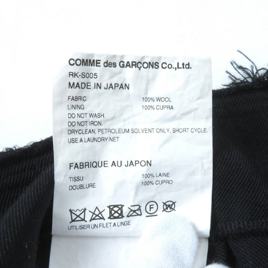 COMME des GARCONS COMME des GARCONS skirt RK-S005 Outer: 100% wool, Lining: 100% cupra black Women S Used Authentic