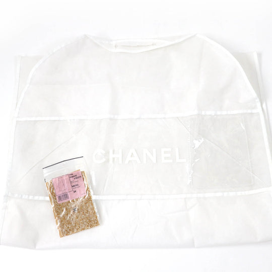 CHANEL Tweed skirt P49440V36375 Main: 74% wool, Main: 12% cotton, Main: 10% mohair, Main: 4% nylon, Lining: 100% silk Brown type Women 34 Used Authentic