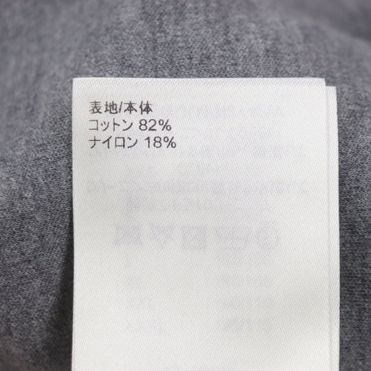 LOUIS VUITTON Hoodie Main: 82% cotton, Main: 18% nylon Dark gray mens L Used Authentic