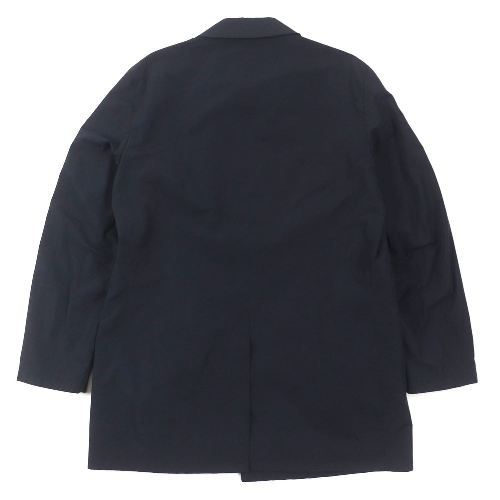 Dunhill Stainless collar coat Outer: 52% cotton, Outer: 48% polyamide (nylon), Lining: 100% rayon Dark navy mens M Used Authentic
