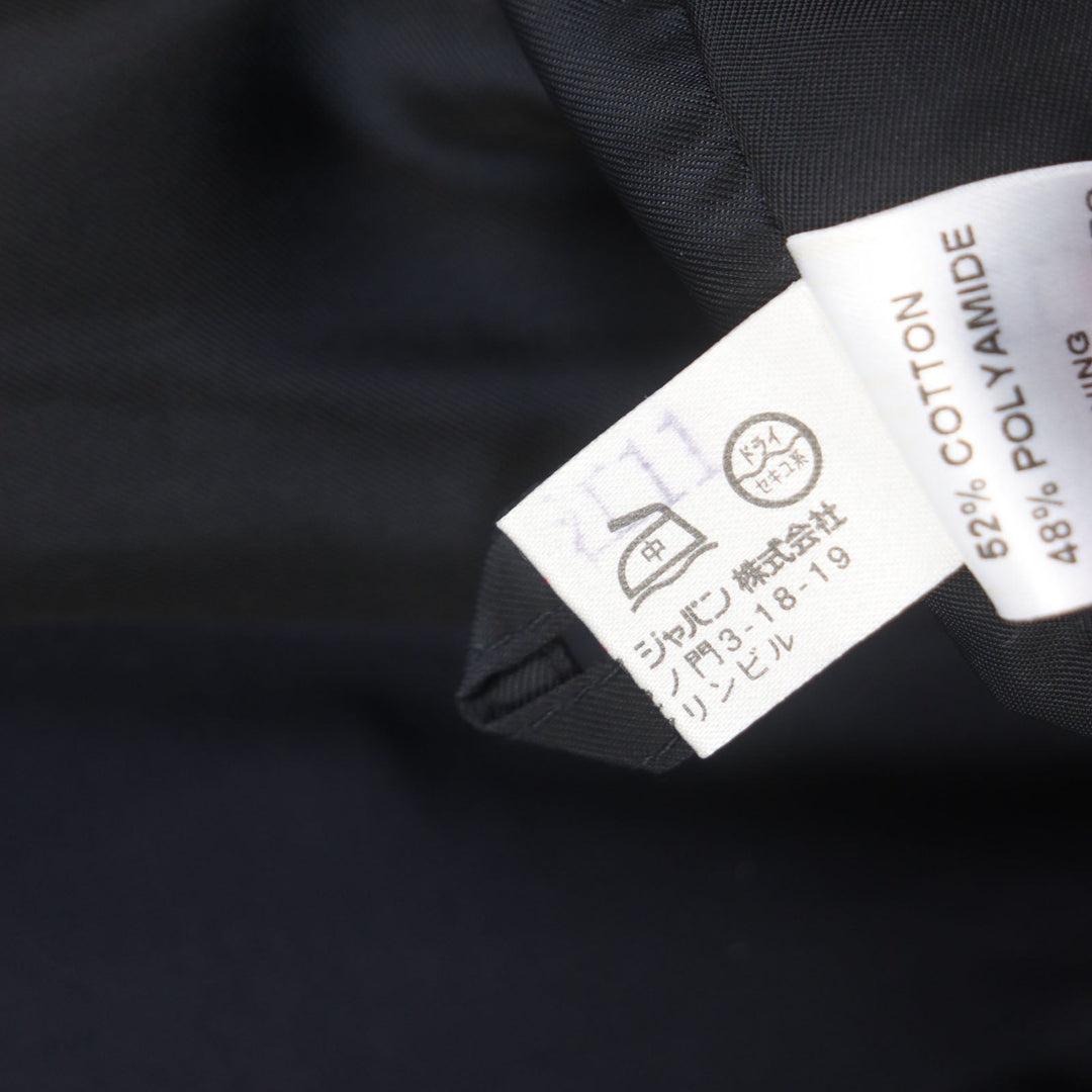 Dunhill Stainless collar coat Outer: 52% cotton, Outer: 48% polyamide (nylon), Lining: 100% rayon Dark navy mens M Used Authentic