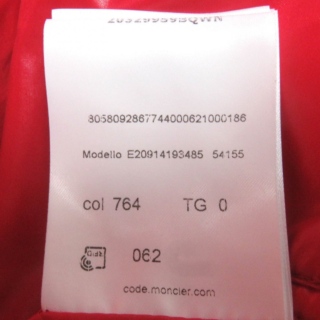 MONCLER Down jacket Main: 100% nylon, Filling: 90% down, Filling: 10% feather Navy JANVRY GIUBBOTTO mens Used Authentic