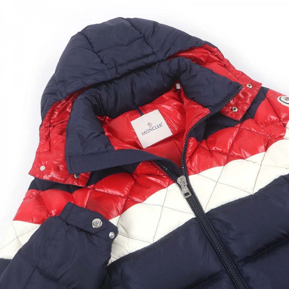 MONCLER Down jacket Main: 100% nylon, Filling: 90% down, Filling: 10% feather Navy JANVRY GIUBBOTTO mens Used Authentic