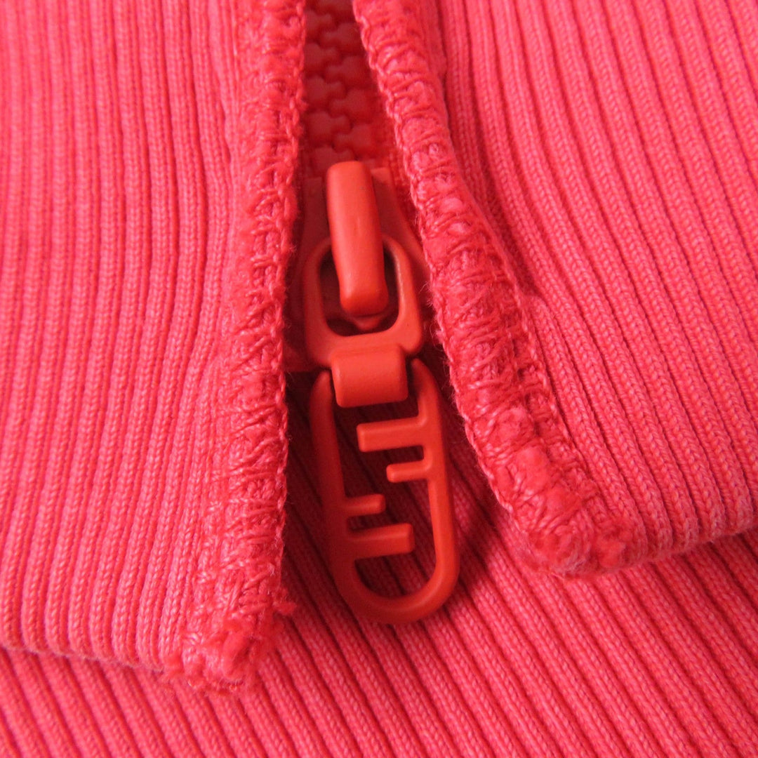 FENDI sweat FS7948 Main: 100% cotton, Part: 97% cotton, Part: 3% polyurethane, Lining: 100% cotton, Part: 100% polyester Red type Women XXS Used Authentic