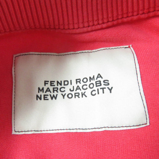 FENDI sweat FS7948 Main: 100% cotton, Part: 97% cotton, Part: 3% polyurethane, Lining: 100% cotton, Part: 100% polyester Red type Women XXS Used Authentic