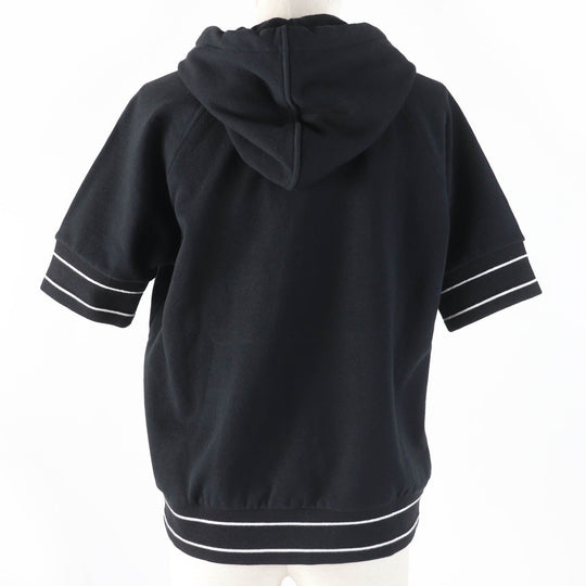 Christian Dior Hoodie 243S06A4063 Main: 100% cotton, part: 81% cotton, part: 17% nylon, part: 2% polyurethane black DIOR VIBE Women S Used Authentic