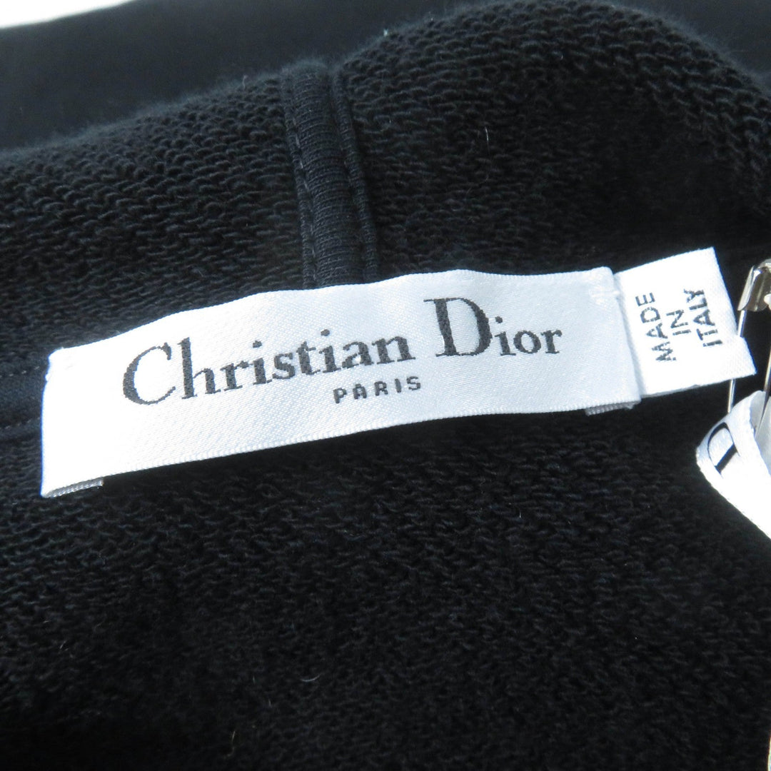 Christian Dior Hoodie 243S06A4063 Main: 100% cotton, part: 81% cotton, part: 17% nylon, part: 2% polyurethane black DIOR VIBE Women S Used Authentic
