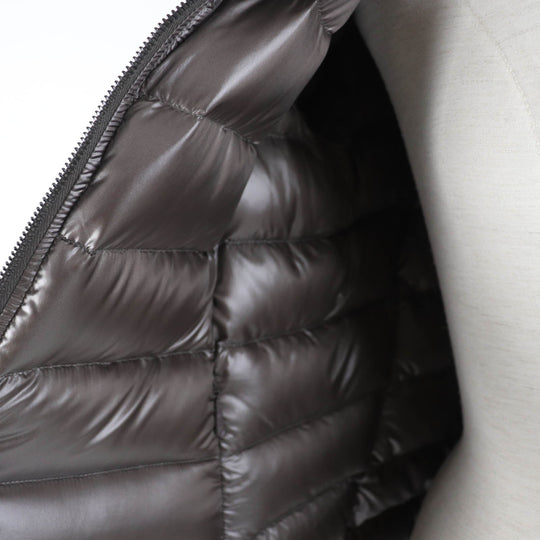 TATRAS down coat LTA20A4706 Main: 100% nylon, Filling: 90% down, Filling: 10% feather, Lining: 100% nylon, Liner: raccoon Brown ISERA Women 160|84A Used Authentic