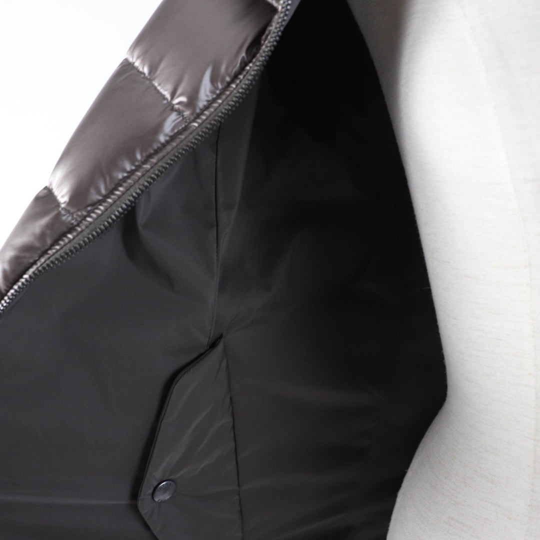 TATRAS down coat LTA20A4706 Main: 100% nylon, Filling: 90% down, Filling: 10% feather, Lining: 100% nylon, Liner: raccoon Brown ISERA Women 160|84A Used Authentic