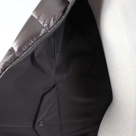 TATRAS down coat LTA20A4706 Main: 100% nylon, Filling: 90% down, Filling: 10% feather, Lining: 100% nylon, Liner: raccoon Brown ISERA Women 160|84A Used Authentic