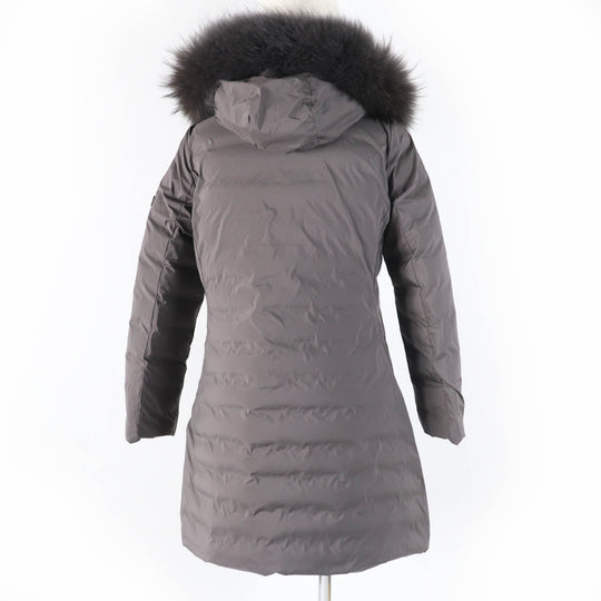 TATRAS down coat LTA20A4706 Main: 100% nylon, Filling: 90% down, Filling: 10% feather, Lining: 100% nylon, Liner: raccoon Brown ISERA Women 160|84A Used Authentic