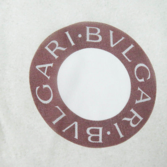 BVLGARI scarf Main: 100% silk Light Beige Brown Red Bulgari Bulgari Women Used Authentic