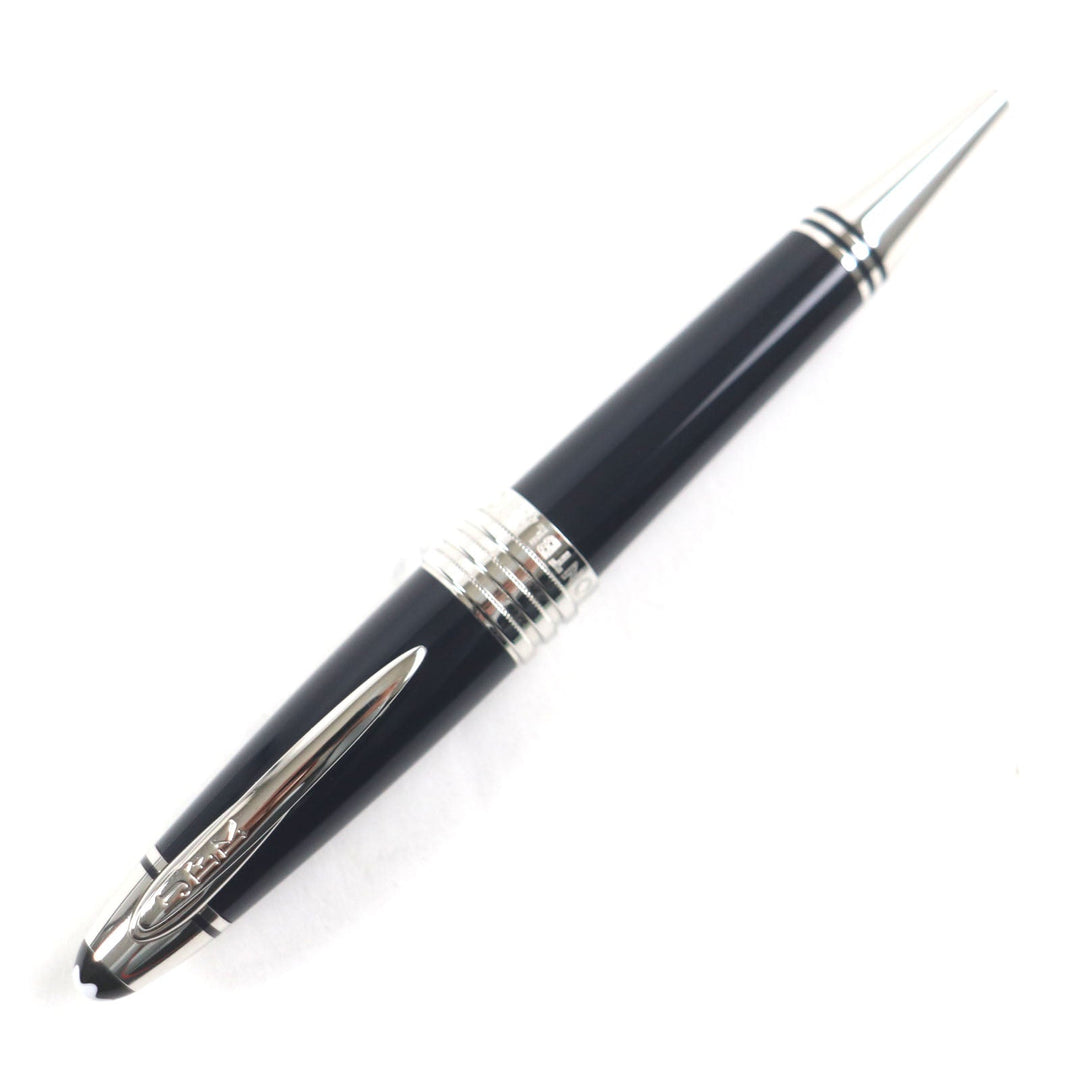 MONTBLANC Ballpoint pen  MB132089 Resin, Platinum Dark Blue Silver John F Kennedy Special Edition mens Used Authentic