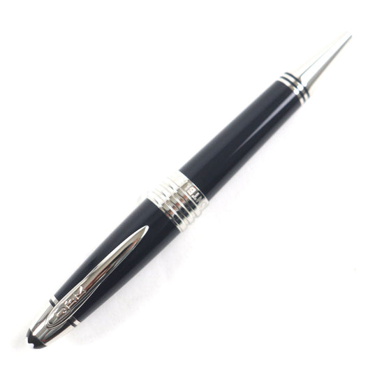 MONTBLANC Ballpoint pen  MB132089 Resin, Platinum Dark Blue Silver John F Kennedy Special Edition mens Used Authentic