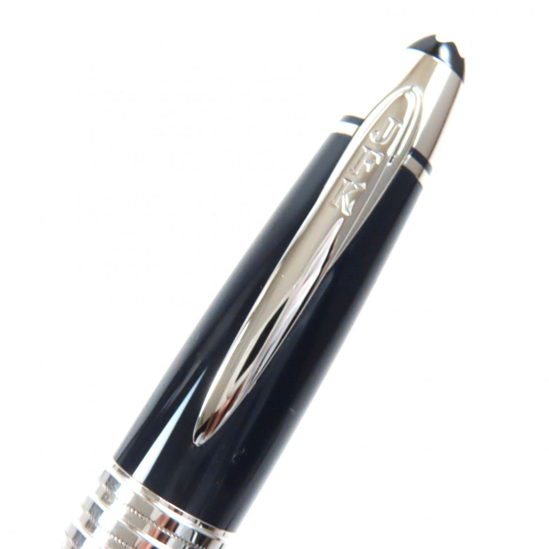 MONTBLANC Ballpoint pen  MB132089 Resin, Platinum Dark Blue Silver John F Kennedy Special Edition mens Used Authentic