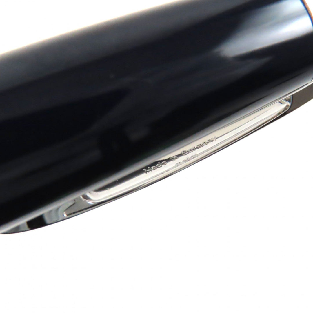 MONTBLANC Ballpoint pen  MB132089 Resin, Platinum Dark Blue Silver John F Kennedy Special Edition mens Used Authentic