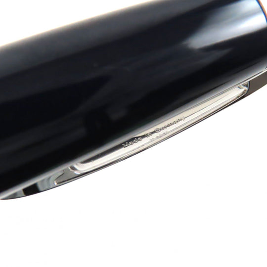 MONTBLANC Ballpoint pen  MB132089 Resin, Platinum Dark Blue Silver John F Kennedy Special Edition mens Used Authentic