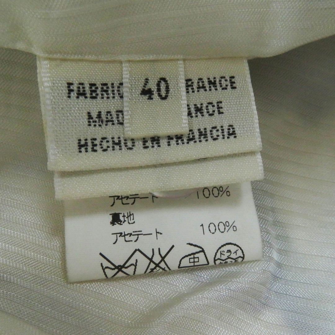 HERMES Vest Outer: 100% silk, Outer: 100% acetate, Lining: 100% acetate Multi Margiela period Women 40 Used Authentic
