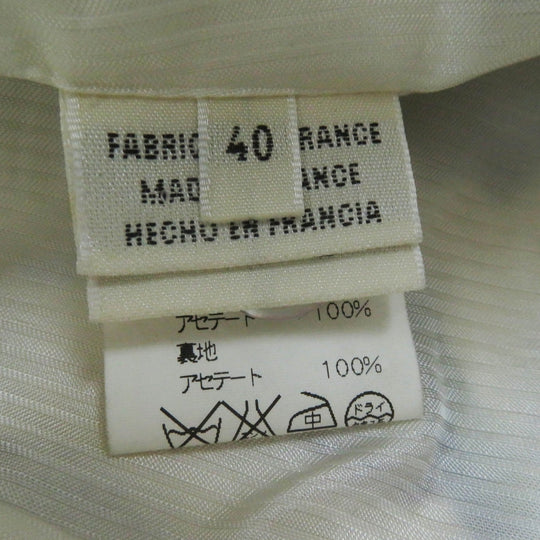 HERMES Vest Outer: 100% silk, Outer: 100% acetate, Lining: 100% acetate Multi Margiela period Women 40 Used Authentic