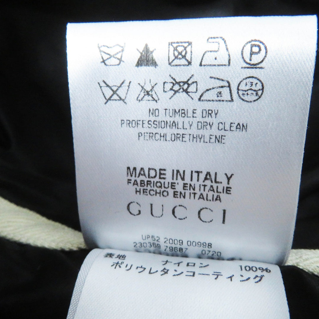 GUCCI Hoodie Outer material: nylon 100% black Women 46 Used Authentic