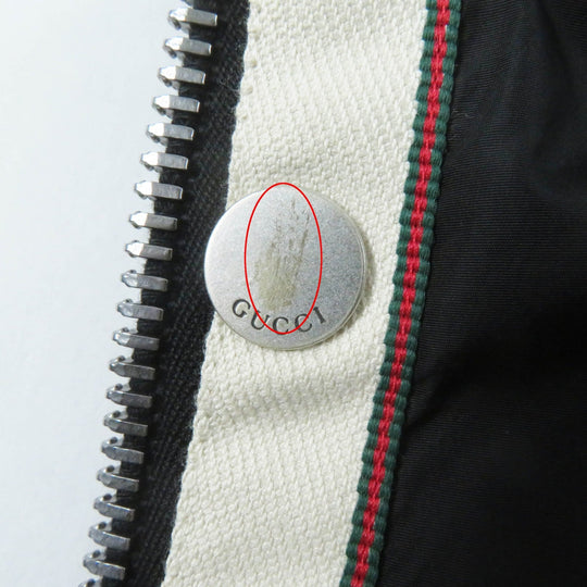 GUCCI Hoodie Outer material: nylon 100% black Women 46 Used Authentic
