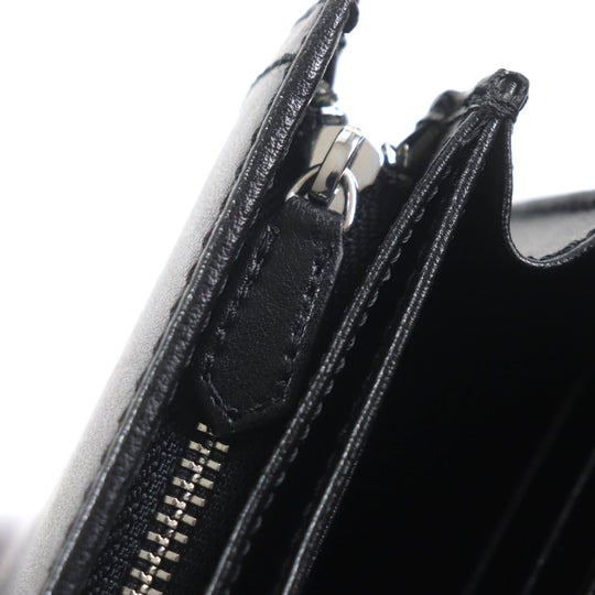 Vivienne Westwood Long Wallet Purse 51060022 Main: Leather black CAM BRIDGE mens Used Authentic