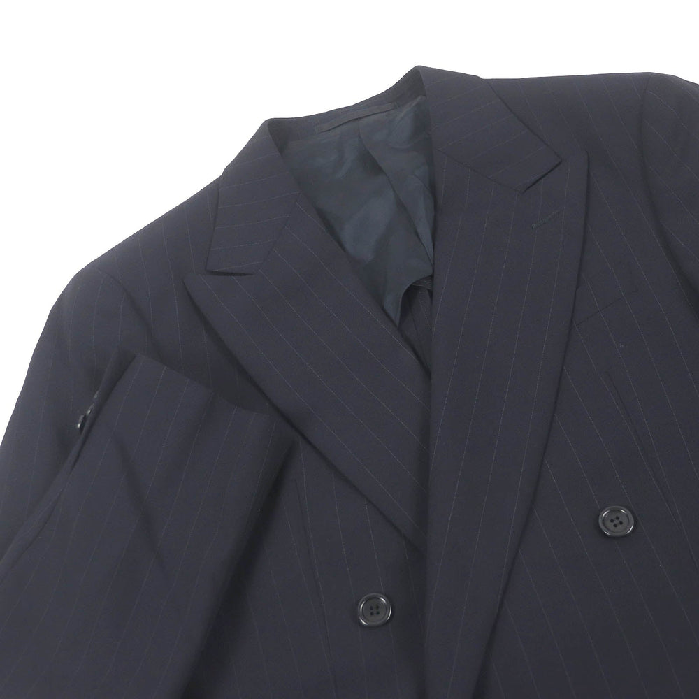 ARMANI COLLEZIONI suit wool rayon Navy mens 48 Used Authentic