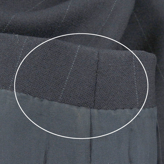 ARMANI COLLEZIONI suit wool rayon Navy mens 48 Used Authentic