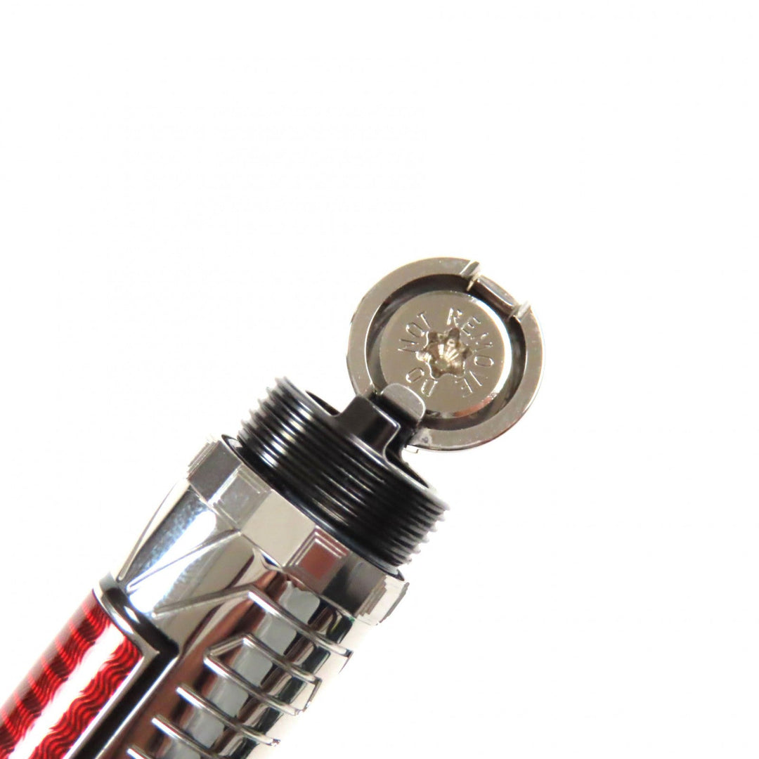 MONTBLANC fountain pen Nib: 750 Silver Red Patron Series 2006 Sir Henry Tate mens Used Authentic